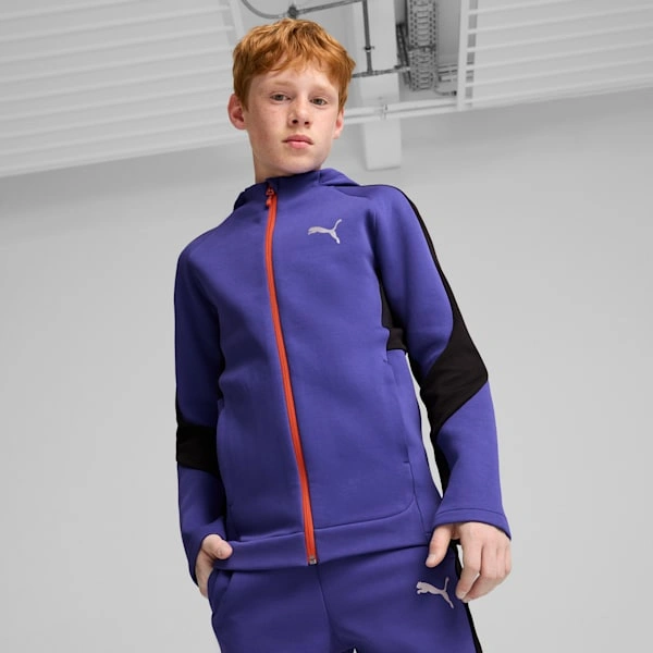 Bluza PUMA EVOSTRIPE dla dużych dzieci Ciepło i styl na co dzień Idealna na każdą przygodę Niezbędna w szafie młodego sportowca